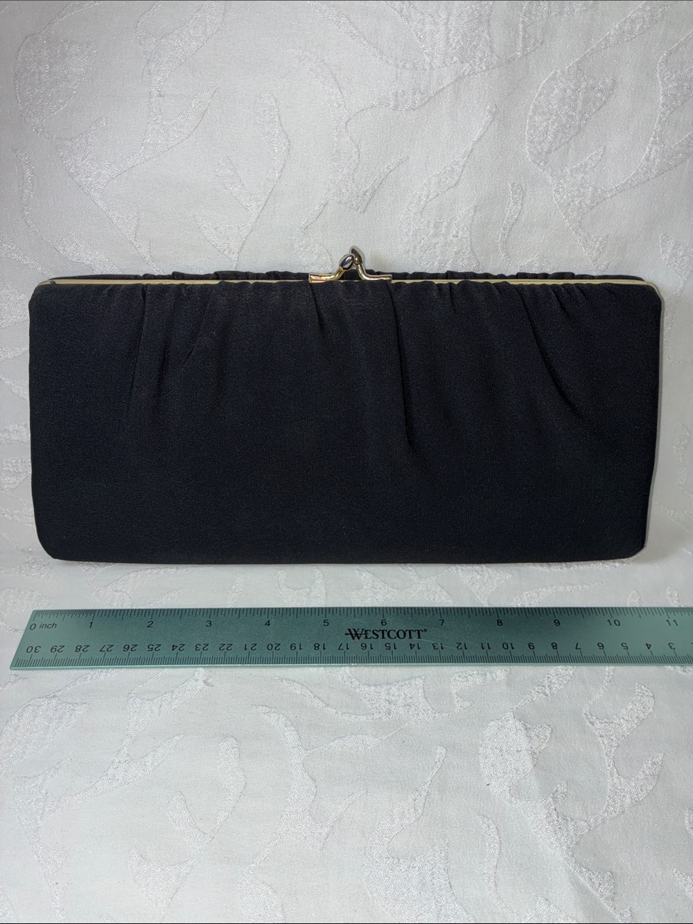 Vinatge Classic Black Evening Clutch